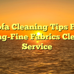 Sofa Cleaning Tips For Woking-Fine Fabrics Cleaning Service